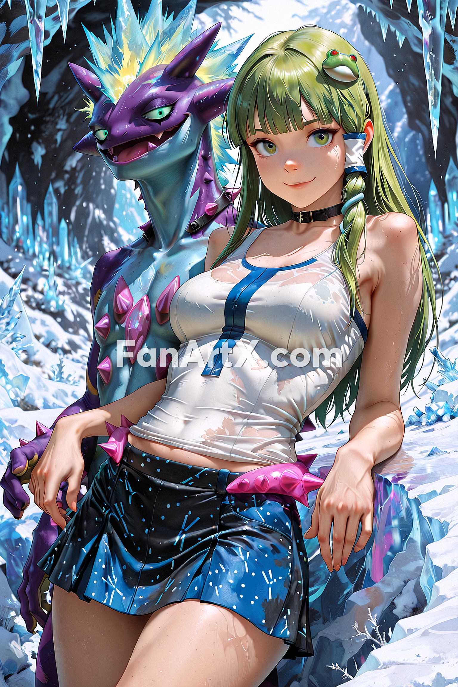 Kochiya Sanae Touhou project Fanart 1603231